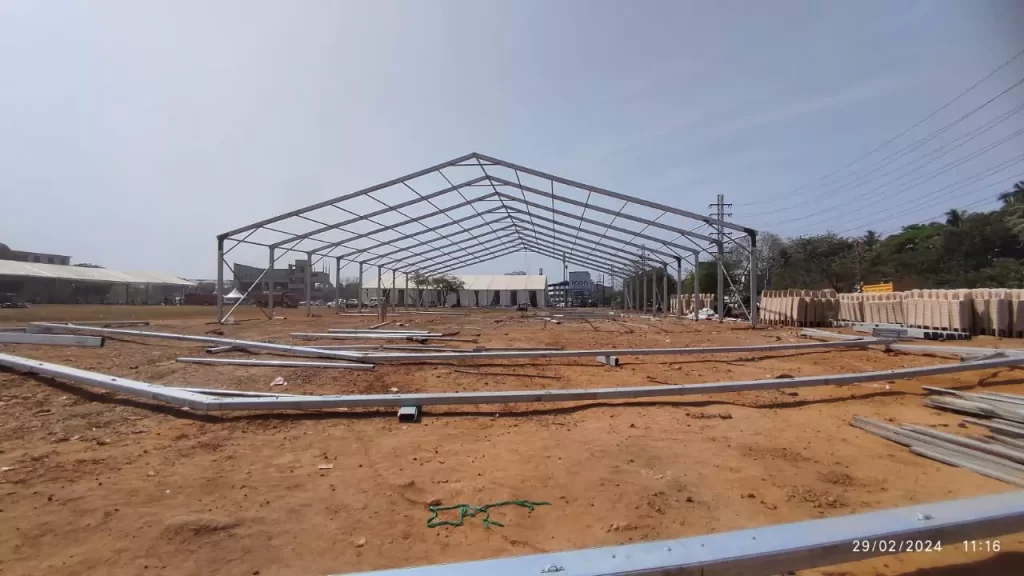 ms dome tent installation