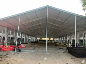 warehouse structure tent