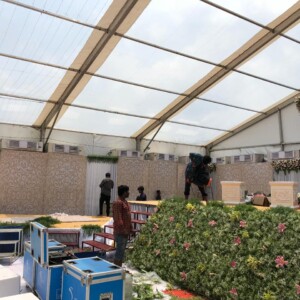 transparent german hanger tent